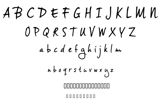 Vince Hand 2 font