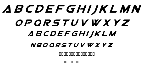 Viper Squadron font