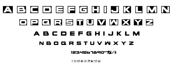 Voxbox font