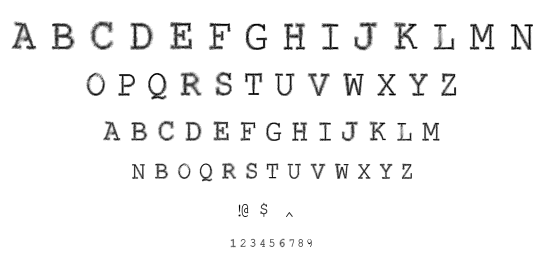 VTKS Contact font