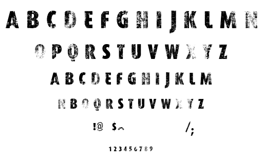 VTKS Worker font