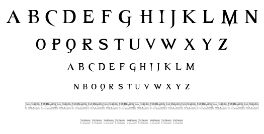 Van Helsing font