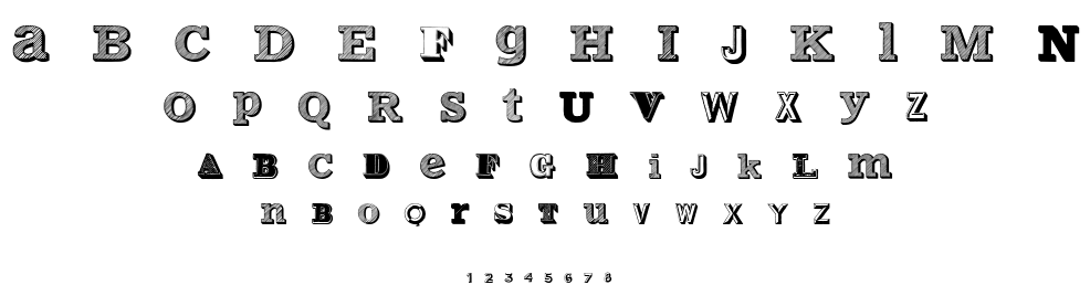 Varius Multiplex font