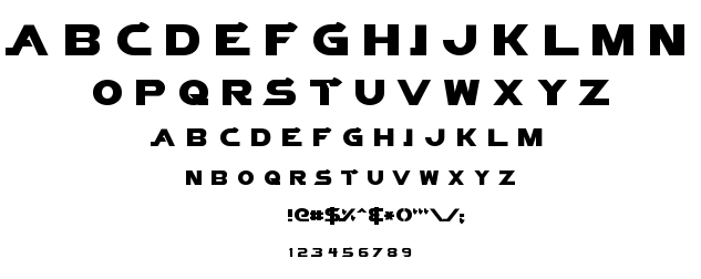 Vector Sigma font