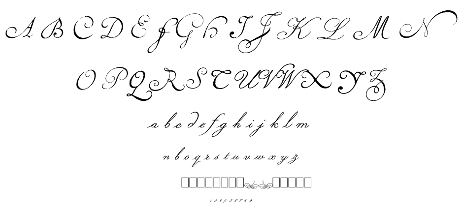 Volutes font
