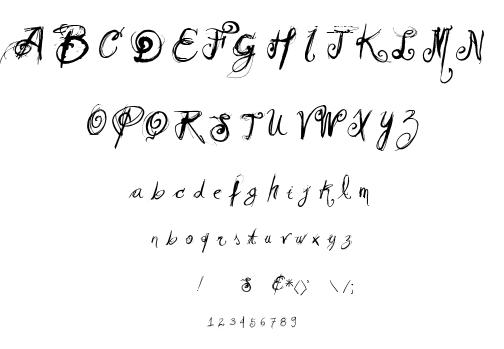 Vtks Relaxing Blaze font