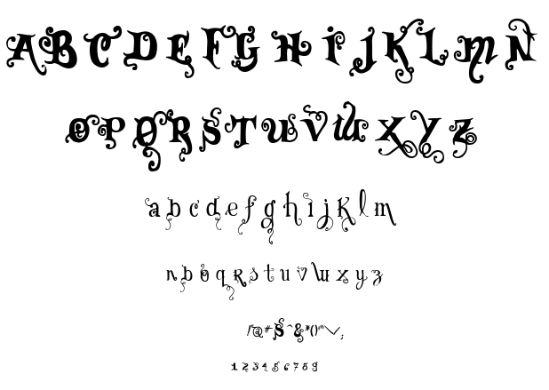 Vtks Black font