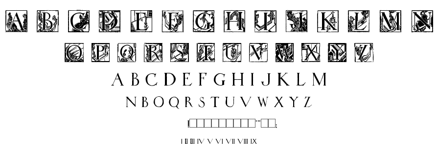 Wadsworth’s Industria font