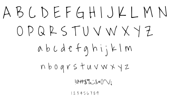 Waiting for the Sunrise font