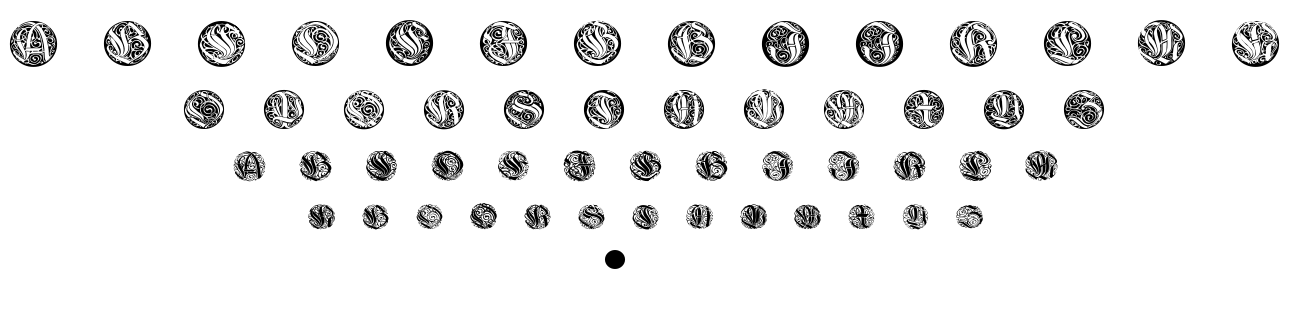 Wieynk Caps Round font