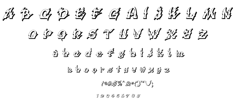 Xanax font