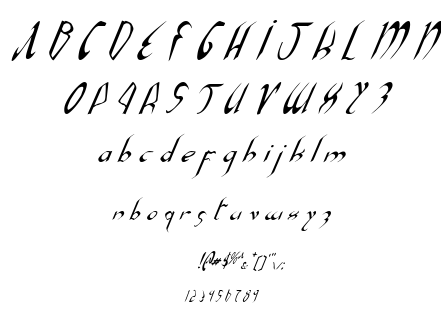 Xaphan font