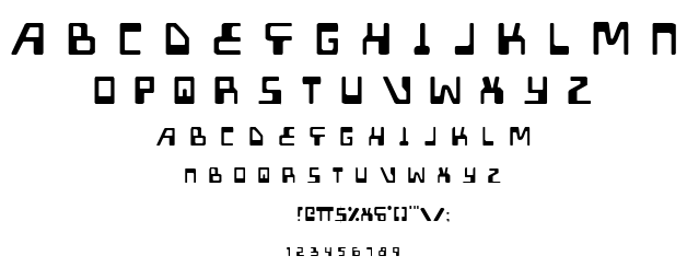 Xped font