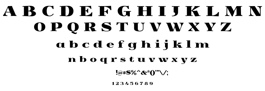 Yokawerad font