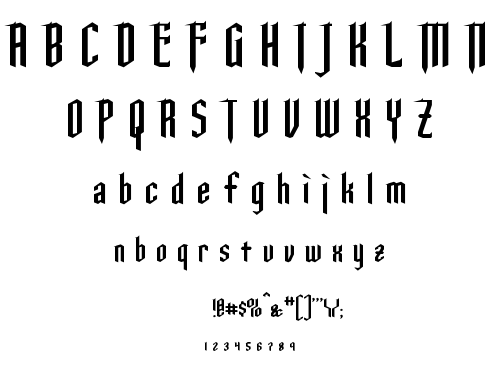 Ysgarth font