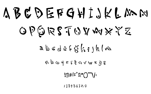 Zitcream font