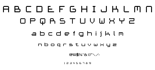 Ace Futurism font