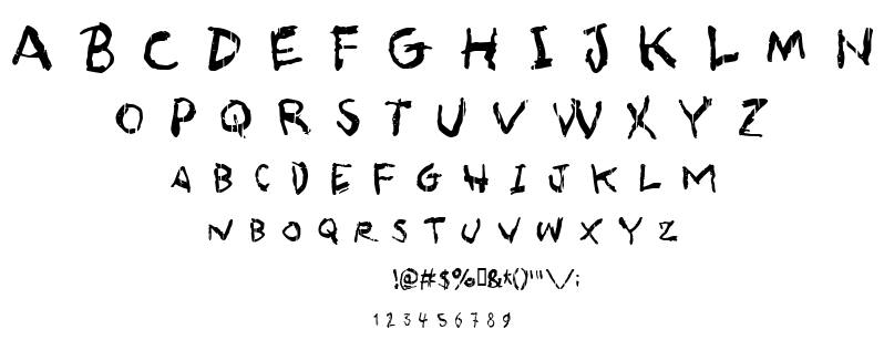 Asqualt font