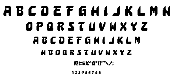 Astropolis font