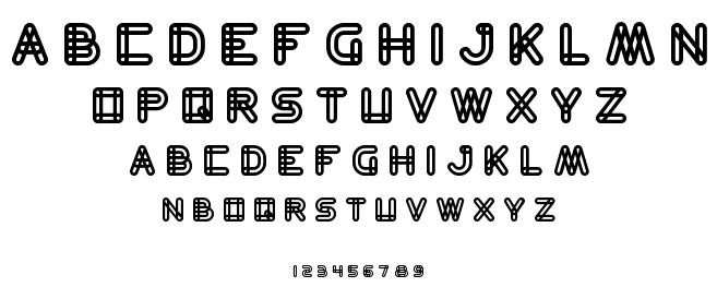 bamboo shoot font