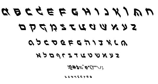Ben-Zion font