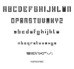Bevel Fifteen font