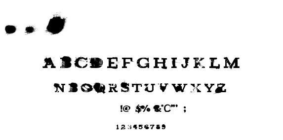 brand new burn font