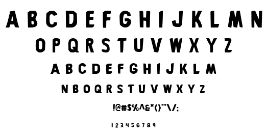 Bronic font