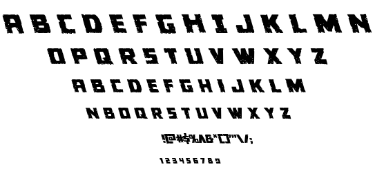 Colossus font