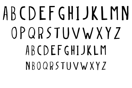 Dingleberry font