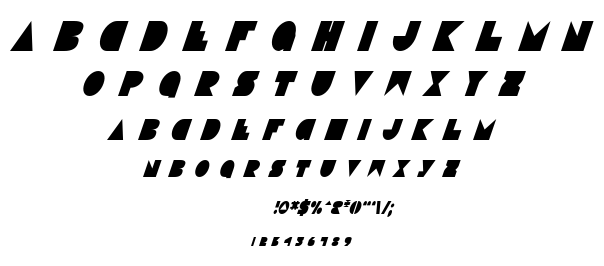 Disco Deck font