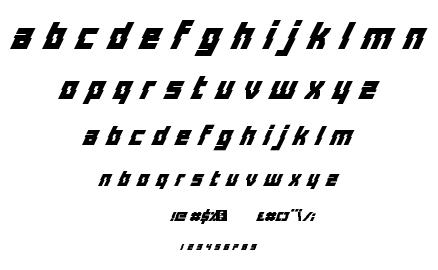 Distortion Of The Brain And Mind font