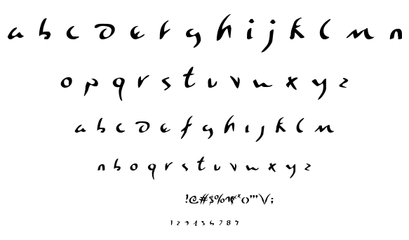 Eagleclaw font