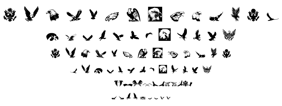Eaglemania font
