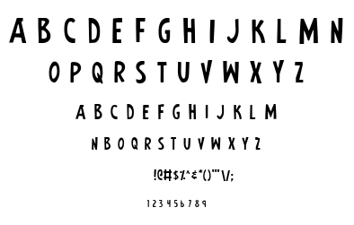 Earth’s Mightiest font