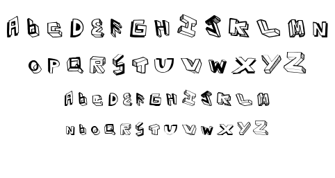 Eighties font