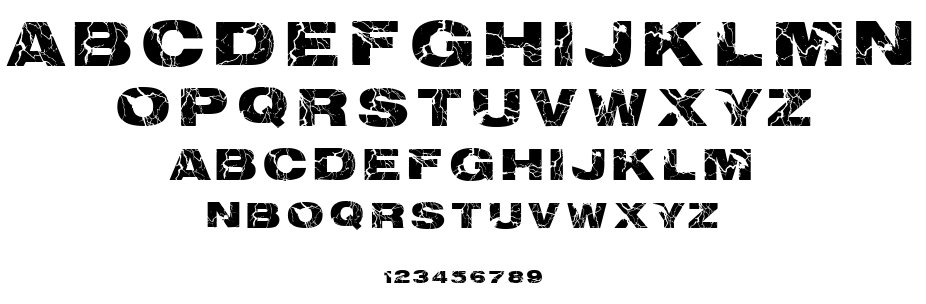 Electrical font