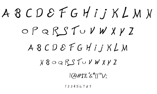 This is Electronik font