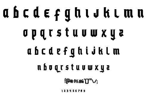 Empire Crown font