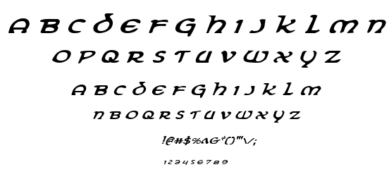 Erin Go Bragh font