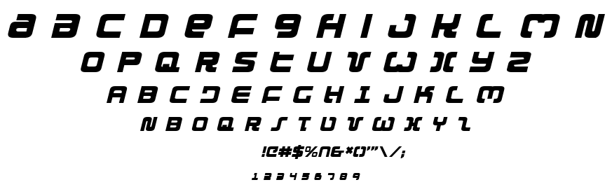 Exedore font