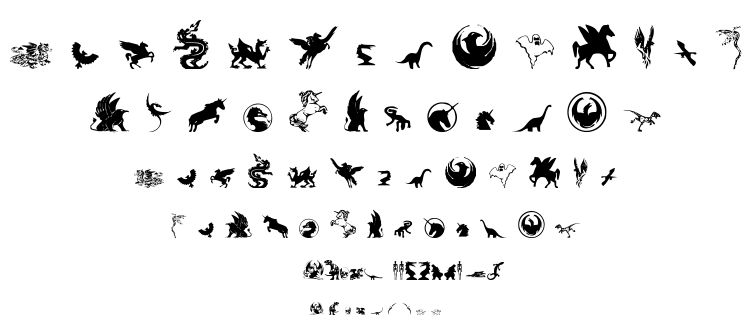 Fantastic Creatures font