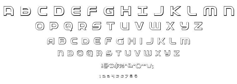Federal Service font