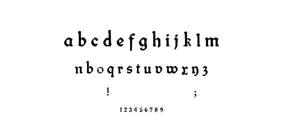 fin fraktur font