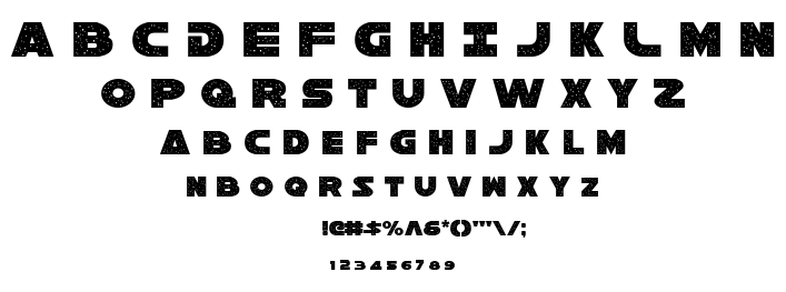 Galaxy 1 font