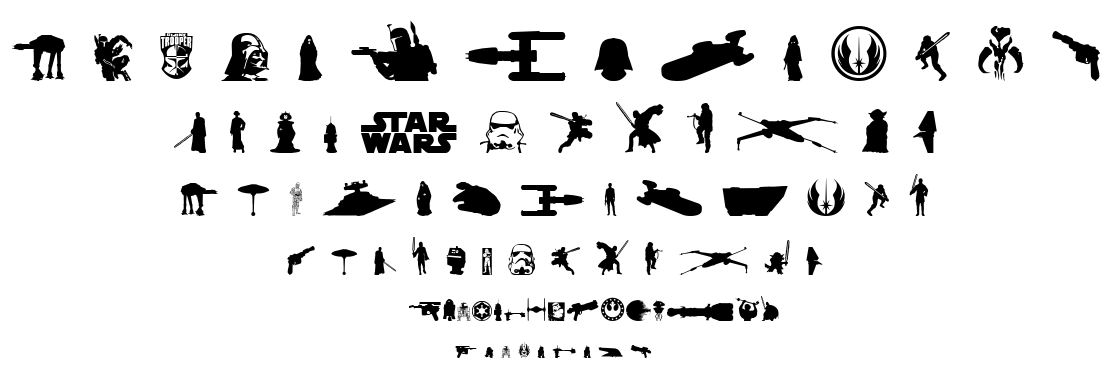 Galaxy Far Far Away font