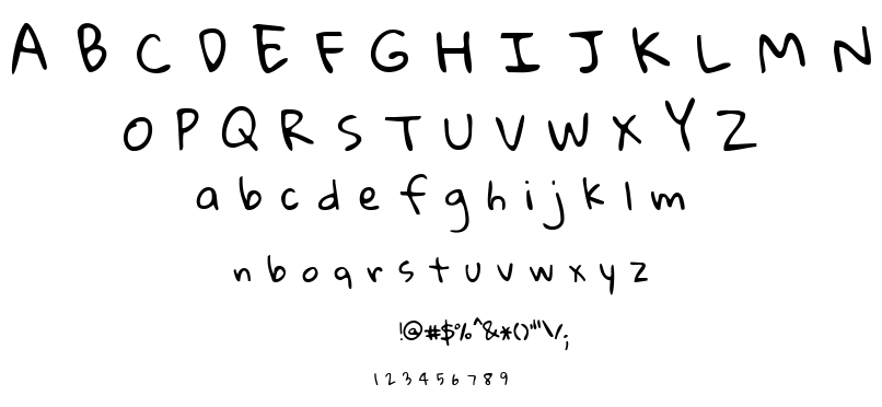 Gloria Hallelujah font