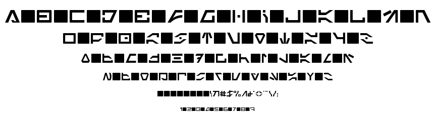 Imperial Code font