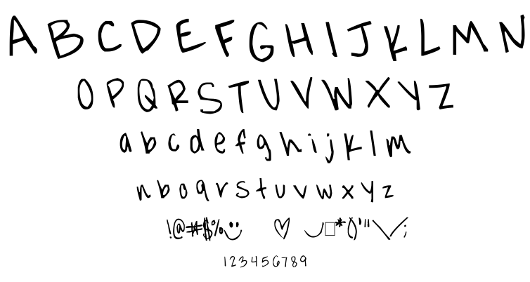 Jorgieporgiepuddinpie font