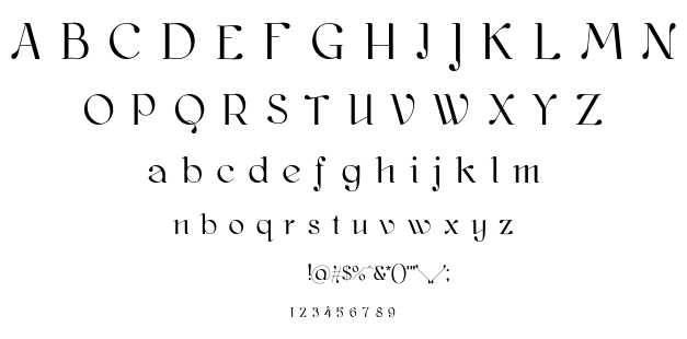 Kawoszeh font